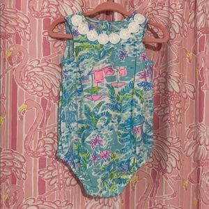 Lilly Pulitzer Onesie